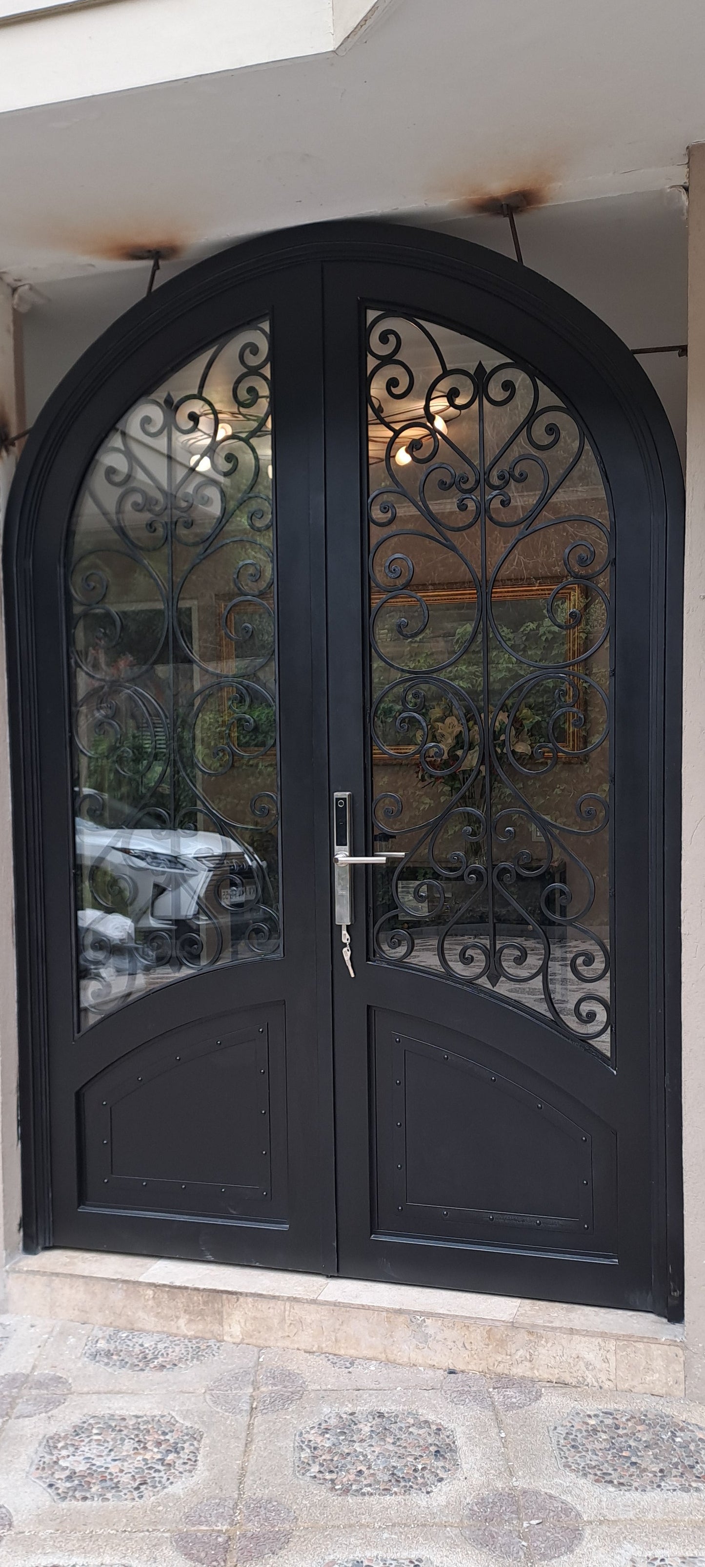 Puerta de Fierro Forjado El Cerro | Diseño Exclusivo